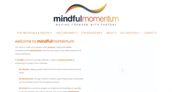Desktop Screenshot of mindful-momentum.com