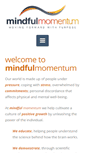 Mobile Screenshot of mindful-momentum.com
